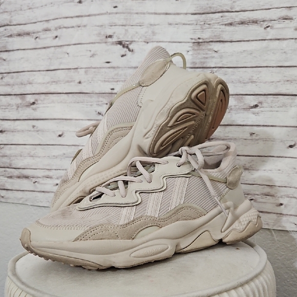 adidas Shoes - adidas Ozweego Sneakers in Beige and Cream